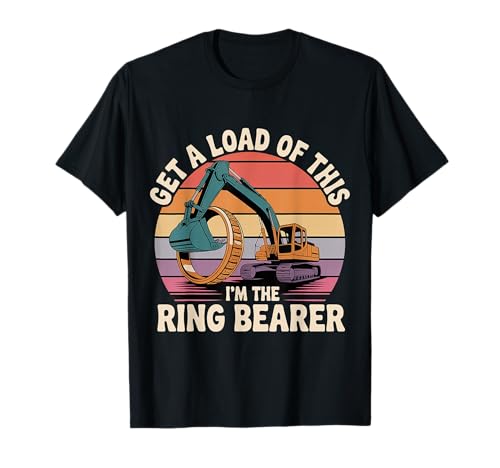 Get A Load of This I'm The Ring Bearer Cute Son Boy - T-Shirt von Sohn Boy Hochzeitsaufgaben