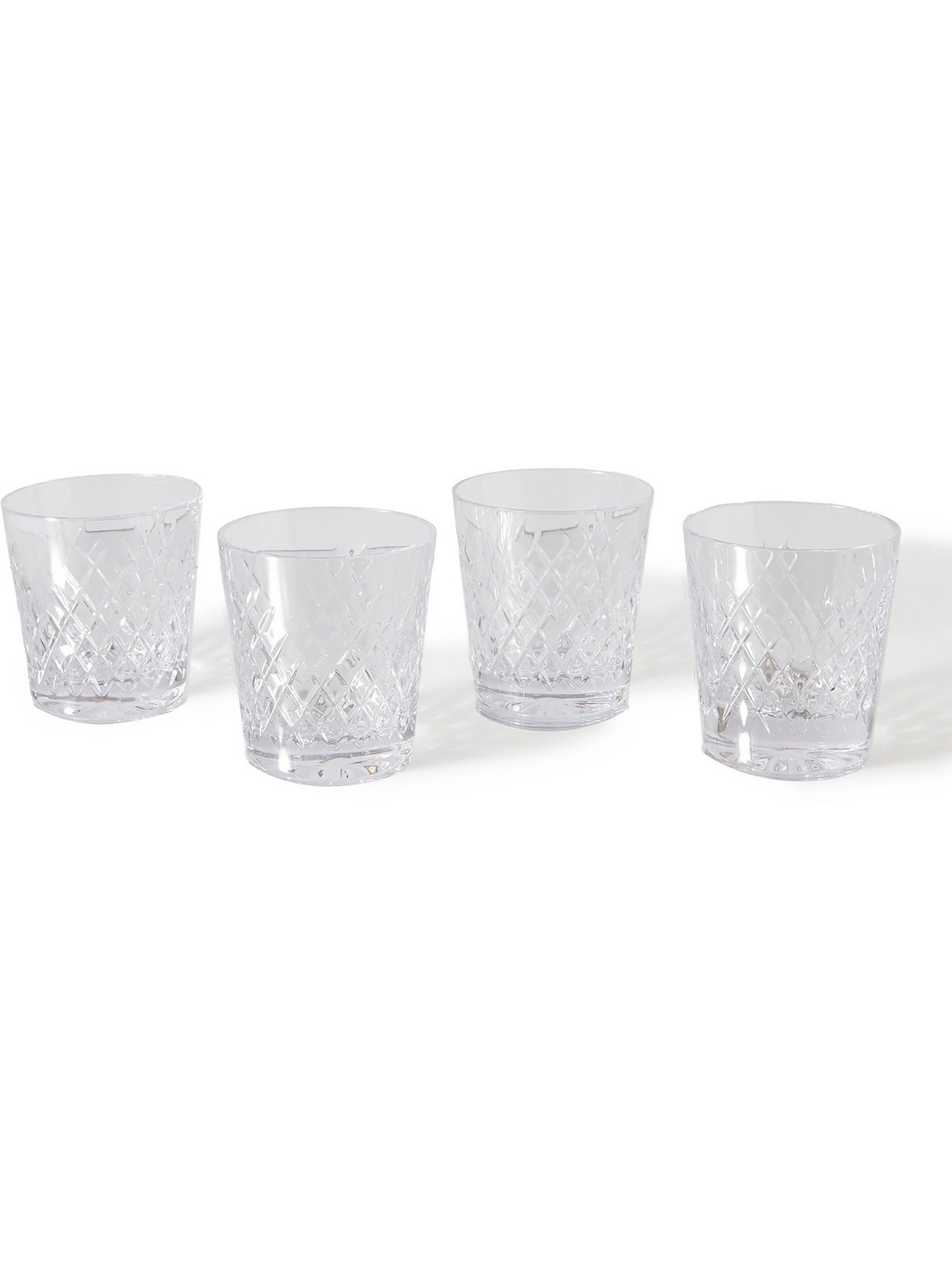 Soho Home - Barwell Set of Four Crystal Rocks Glasses - Men - Neutrals Soho Home - Barwell Set of Four Crystal Rocks Glasses - Men - Neutrals von Soho Home