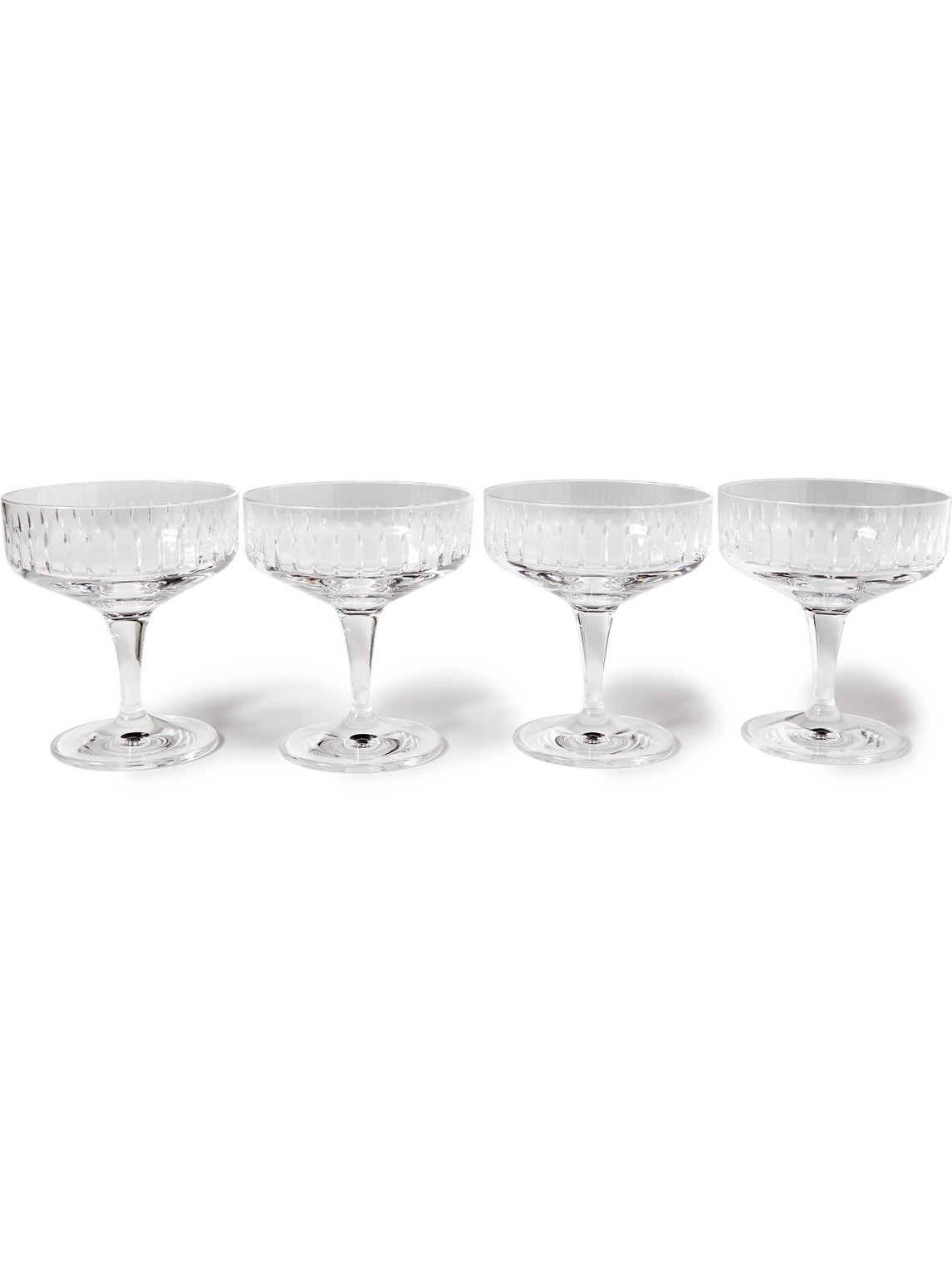 Soho Home - Roebling Set of Four Crystal Champagne Coupes - Men - Neutrals Soho Home - Roebling Set of Four Crystal Champagne Coupes - Men - Neutrals von Soho Home