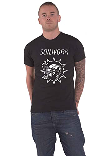 Soilwork T Shirt Symbol Band Logo Nue offiziell Herren Schwarz von Soilwork