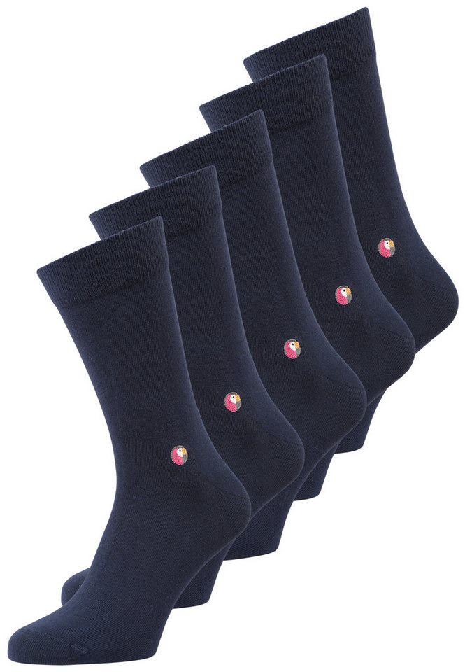 Sokid Socken Set 5 5er Pack (5-Paar) mit Logo Stickerei von Sokid