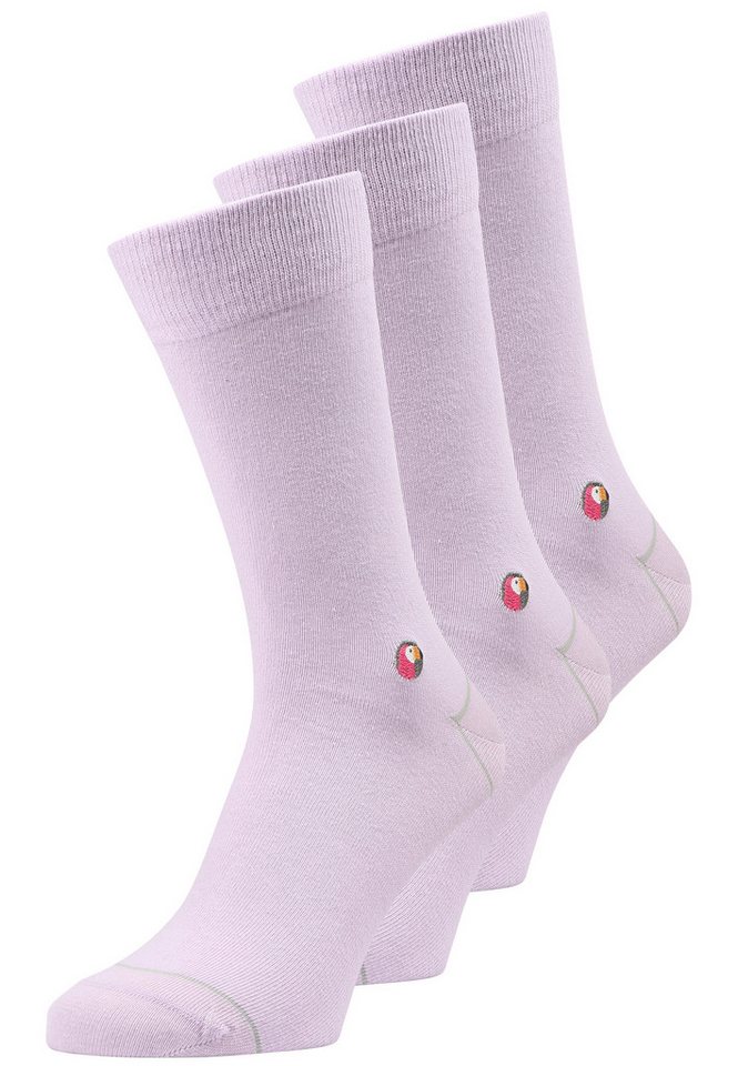 Sokid Socken Set 6 3er Pack (3-Paar) mit Logo Stickerei von Sokid