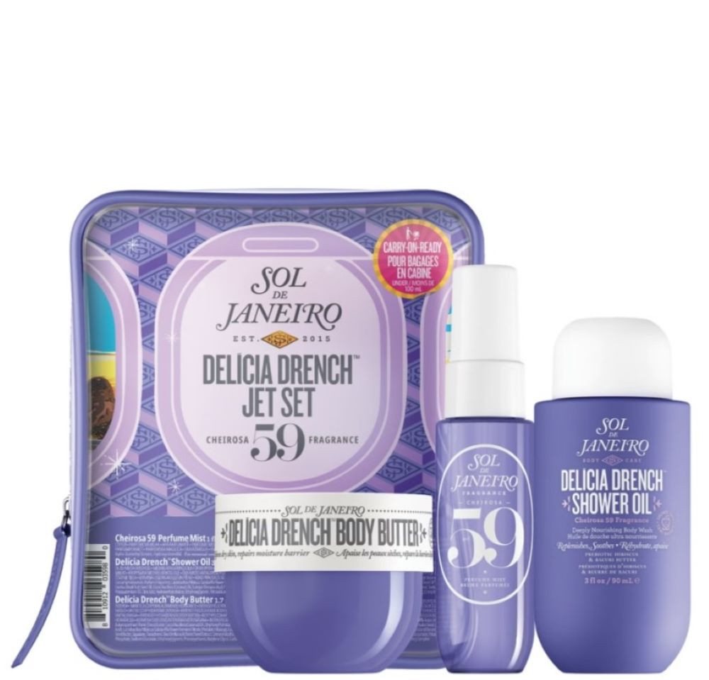 Sol de Janeiro Hautpflege-Set Delícia Drench Jet Set, 3-tlg. von Sol de Janeiro