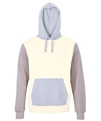 Sol's Sol´s Unisex Hooded Sweatshirt Sweater Hoody Collins 3-farbig Bio Baumwolle Recyceltes Polyester Vegan von Sol's