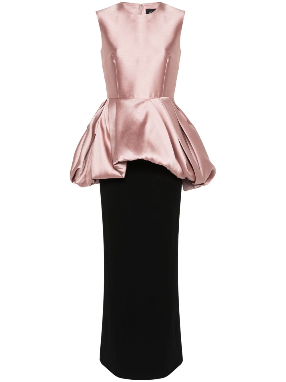 Solace London Emi Kleid mit Schößchen - Rosa von Solace London