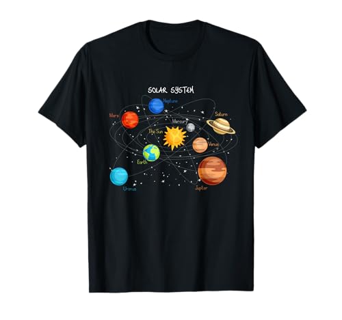 Sonnensystem – Sonne & Planeten Weltraum Astronomie Kinder Geschenk T-Shirt Sonnensystem – Sonne & Planeten Weltraum Astronomie Kinder Geschenk T-Shirt von Solar System Designs