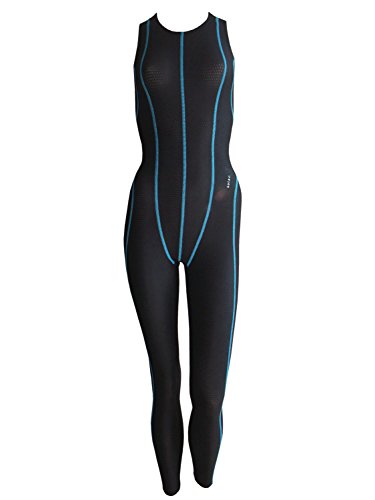 Solar Schwimmanzug Fastskin mit Rückenreißverschluss Dry Weave, schwarz/grün, Gr. 4 (36) von Solar