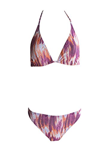 Solar Tan Thru Neckholder-Bikini lila, Gr. 38 B-Cup von Solar