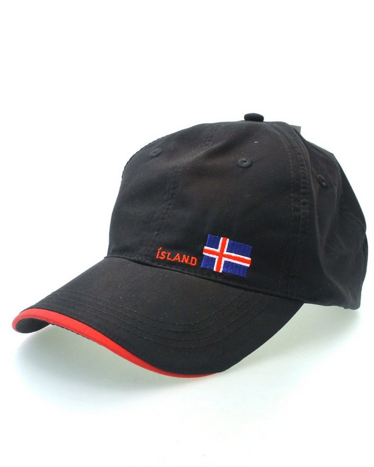 Sólarfilma Baseball Cap Island Cap - Iceland Schirmmütze mit Islandflagge mit Klettverschluss hinten Sólarfilma Baseball Cap Island Cap - Iceland Schirmmütze mit Islandflagge mit Klettverschluss hinten von Sólarfilma