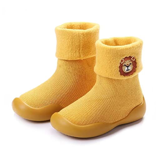 Solaud Kleinkind Socken Schuhe rutschfeste Boden Baby Hausschuhe Socken Jungen und Mädchen atmungsaktive Schuhe Kleinkind Indoor Kleinkind Schuhe von Solaud