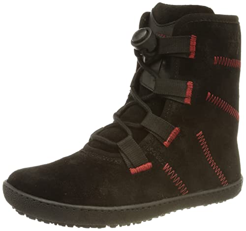 Sole Runner Amari Kids Halblange Stiefel, Black/Red, 29 EU Weit von Sole Runner