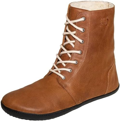 Sole Runner Herren Hati Halblange Stiefel, Cognac, 39 EU X-Weit von Sole Runner