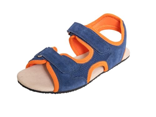 Sole Runner Mimas Sandale, Blue-Orange, 25 EU Weit von Sole Runner