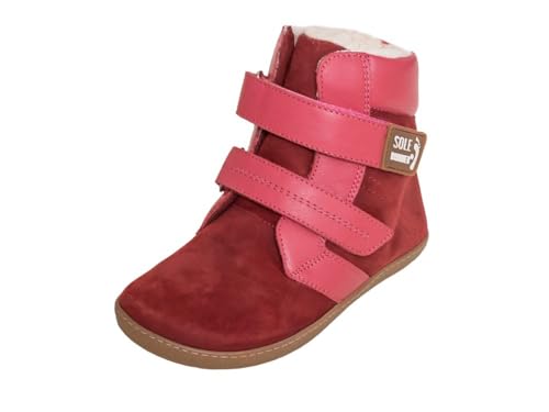 Sole Runner Titania 2 Halblange Stiefel, Bordo, 26 EU Weit von Sole Runner