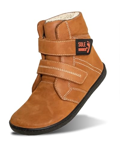 Sole Runner Unisex Kinder Titania 2 Halblange Stiefel, Braun, 34 EU Weit von Sole Runner