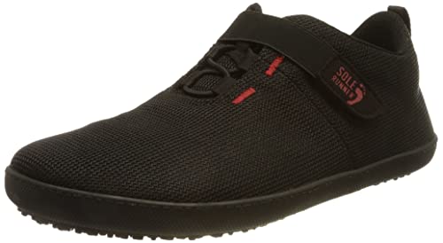 Sole Runner Unisex FX Trainer 6 Mesh Hausschuh, Black/Red, 37 EU X-Weit von Sole Runner