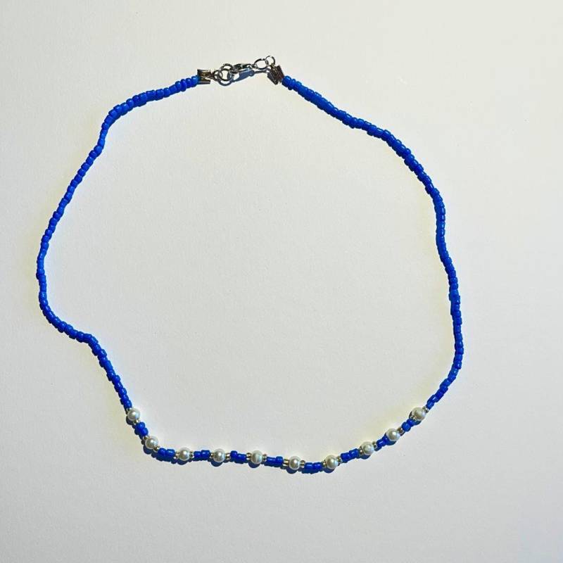 Handgemachte Blaue Perlenkette Bunter Schmuck Für Jeden Tag Handgemachte Blaue Perlenkette Bunter Schmuck Für Jeden Tag von SolegaHandmade