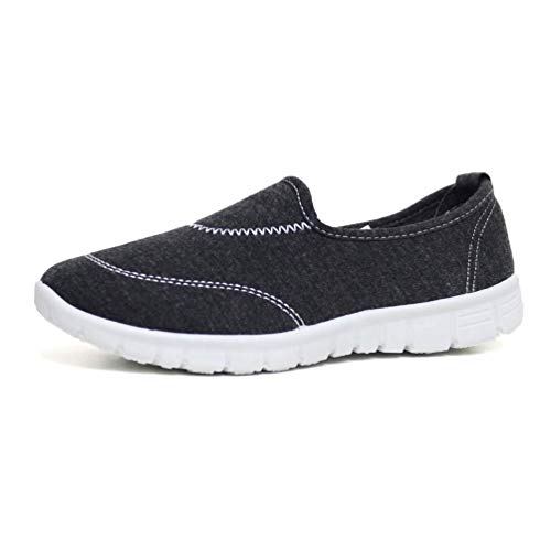 Solewish Damen Slip On Memory Foam Flexi Walk Sport Pumps, - anthrazit - Größe: 38 EU Solewish Damen Slip On Memory Foam Flexi Walk Sport Pumps, - anthrazit - Größe: 38 EU von Solewish
