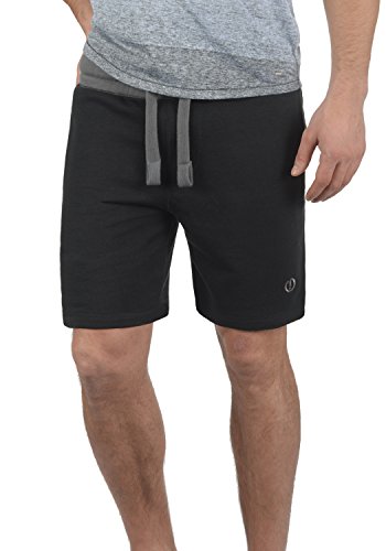 !Solid Benni Herren Sweatshorts Kurze Hose Jogginghose Mit Fleece-Innenseite Und Kordel Regular Fit, Größe:XL, Farbe:Black (9000) von !Solid