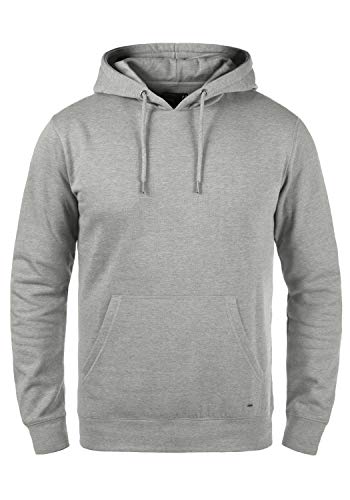 !Solid Bert Herren Kapuzenpullover Hoodie Pullover Mit Kapuze Und Fleece-Innenseite, Größe:XXL, Farbe:Light Grey Melange (8242) von !Solid