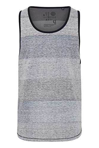 Solid Charan Herren Tank-Top Mit Rundhalsausschnitt Regular Fit, Größe:L, Farbe:Black (9000) von Solid