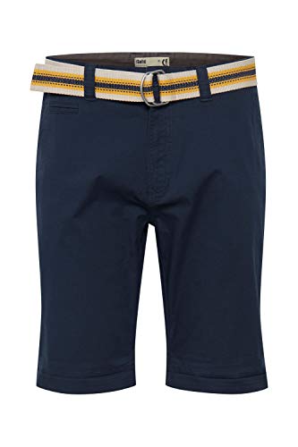 !Solid SDLagos Herren Chino Shorts Bermuda Kurze Hose mit Gürtel und Stretch Regular Fit, Größe:XL, Farbe:Insignia Blue (1991) von !Solid