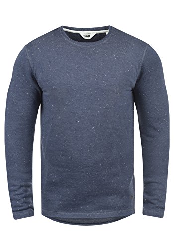 SOLID SDNappo Herren Sweatshirt Pullover Pulli mit Rundhalsausschnitt, Größe:M, Farbe:Insignia Blue (1991) von !Solid