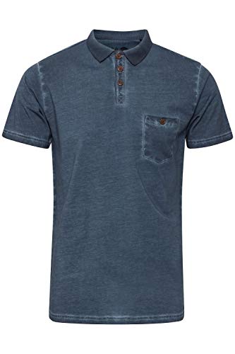 Solid Termann Herren Poloshirt Polohemd T-Shirt Shirt Mit Polokragen Aus 100% Baumwolle, Größe:M, Farbe:Insignia Blue (1991) von Solid