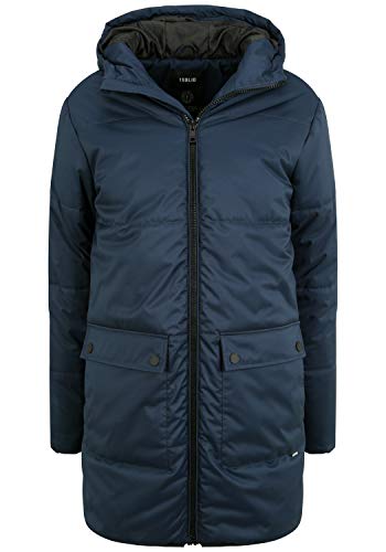 Solid Atong Herren Winterparka Parka Winterjacke mit Kapuze, Größe:M, Farbe:Insignia Blue (194010) von Solid