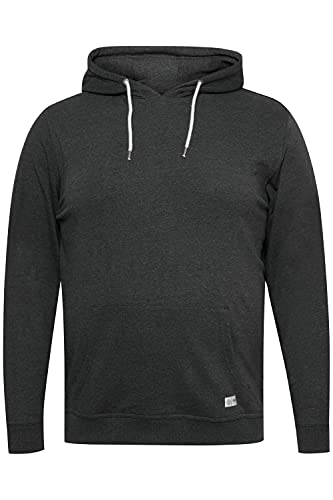 Solid BT Tammo Hoodie Herren Big & Tall Kapuzenpullover Vintage Pullover mit Kapuze Große Größen bis 6XL aus 100% Baumwolle, Größe:4XL, Farbe:Dark Grey Melange (1940071) von Solid