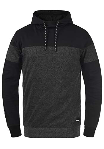 Solid Bekir Herren Kapuzenpullover Hoodie Pullover mit Kapuze, Größe:XXL, Farbe:Black (194007) von Solid