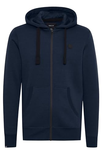 Solid Bene Zip Herren Sweatjacke Kapuzenjacke Hoodie Mit Kapuze Reißverschluss Und Fleece-Innenseite, Größe:L, Farbe:Insignia Blue (1991) von Solid