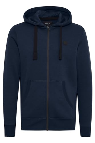 !Solid SDBene Herren Sweatjacke Kapuzenjacke Zip Hoodie mit Kapuze Reißverschluss Kängurutasche Baumwollmischung Regular fit, Größe:2XL, Farbe:Insignia Blue (1991) von !Solid