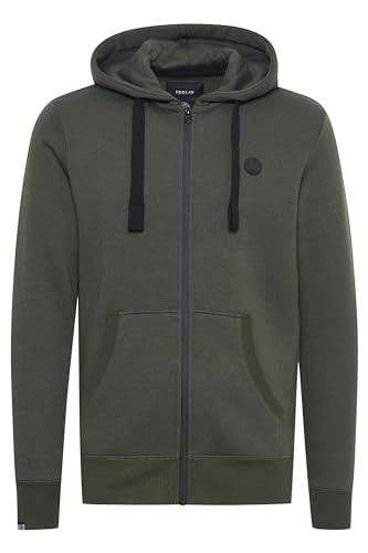 Solid Bene Zip Herren Sweatjacke Kapuzenjacke Hoodie mit Kapuze und Reißverschluss, Größe:L, Farbe:Climb Ivy (3785) von Solid