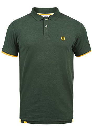 Solid BenjaminPolo Herren Poloshirt Polohemd T-Shirt Shirt Mit Polokragen, Größe:M, Farbe:Climb Ivy Melange (8785) von Solid