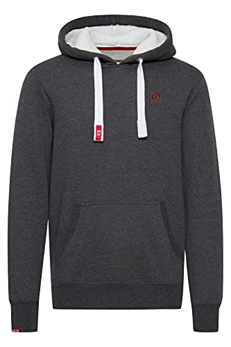 Solid BennHood Pile Herren Kapuzenpullover Hoodie Sweatshirt Mit Teddy-Futter, Größe:S, Farbe:Med Gre P (P8254) von Solid