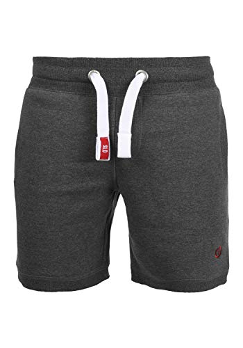 Solid SDBennShorts Herren Sweatshorts Kurze Hose Jogginghose mit Fleece-Innenseite und Kordel, Größe:M, Farbe:Med Grey (8254) von Solid