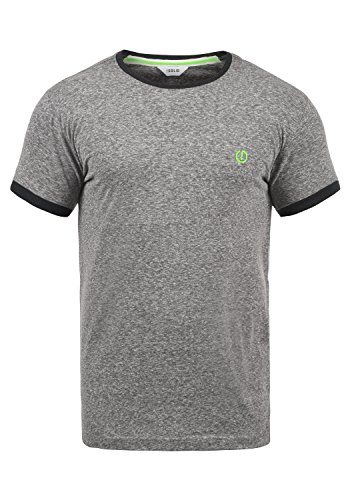 Solid BennTee Herren T-Shirt Kurzarm Shirt Mit Rundhalsausschnitt Aus 100% Baumwolle, Größe:M, Farbe:Dark Grey Melange (8288) von Solid