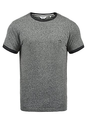 Solid BennTee Herren T-Shirt Kurzarm Shirt Mit Rundhalsausschnitt Aus 100% Baumwolle, Größe:S, Farbe:Black (9000) von Solid