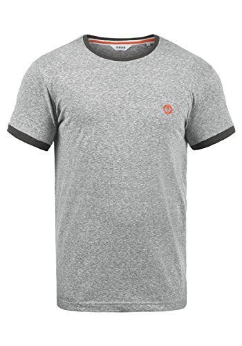 Solid BennTee Herren T-Shirt Kurzarm Shirt Mit Rundhalsausschnitt Aus 100% Baumwolle, Größe:S, Farbe:Grey Melange (8236) von Solid
