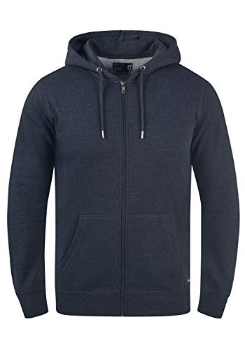 !Solid SDBerti Zip-Hood Herren Sweatjacke Kapuzenjacke Hoodie mit Kapuze und Reißverschluss, Größe:XXL, Farbe:Insignia Blue Melange (8991) von !Solid