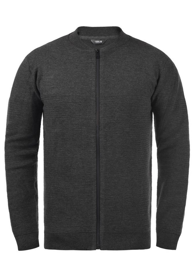 !Solid Strickjacke SDCezar Strickjacke aus Feinstrick von !Solid