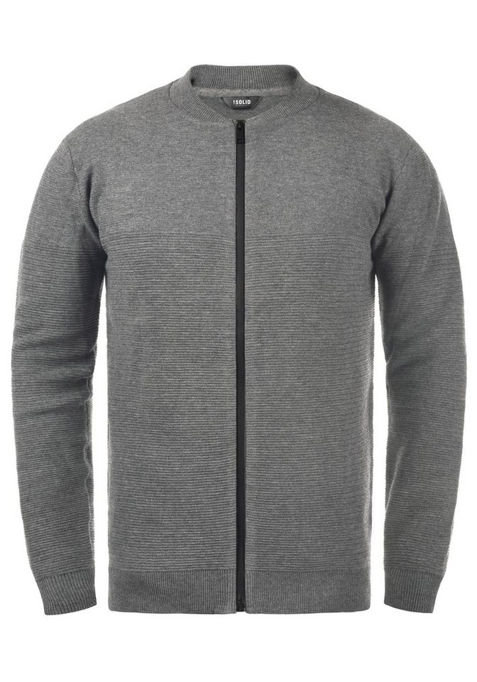 !Solid Strickjacke SDCezar Strickjacke aus Feinstrick von !Solid