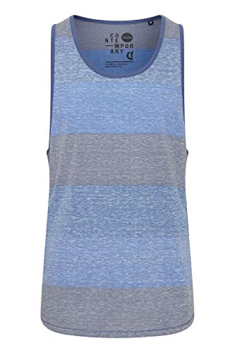 Solid Charan Herren Tank-Top Mit Rundhalsausschnitt Regular Fit, Größe:3XL, Farbe:Sky Blue (1025) von Solid