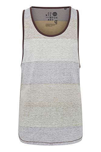 !Solid SDCharan Herren Tank Top Sport-Shirt Muscle-Shirt Gemustert in Regular fit, Größe:L, Farbe:Coffee Bean (5973) von !Solid