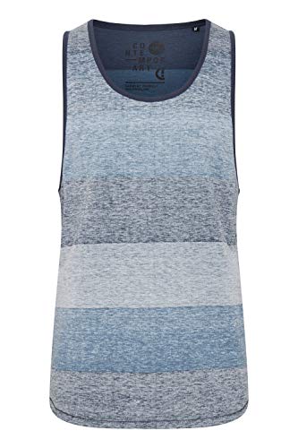 Solid Charan Herren Tank-Top Mit Rundhalsausschnitt Regular Fit, Größe:L, Farbe:Insignia Blue (1991) von Solid