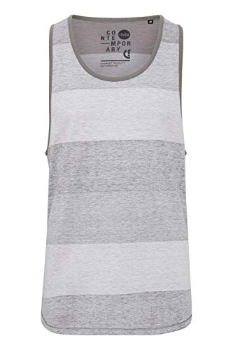 Solid Charan Herren Tank-Top Mit Rundhalsausschnitt Regular Fit, Größe:XXL, Farbe:Light Grey (2325) von Solid