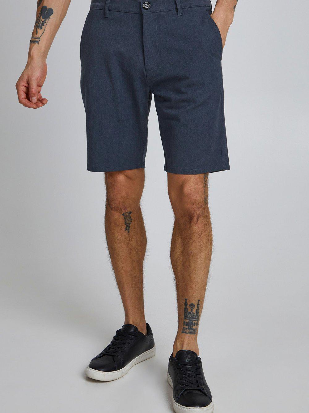 Solid Chinoshorts Herren, blau von !Solid