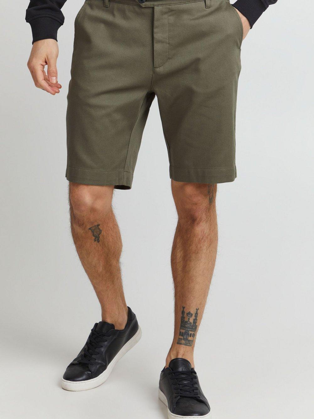 Solid Chinoshorts Herren Baumwolle, oliv von !Solid