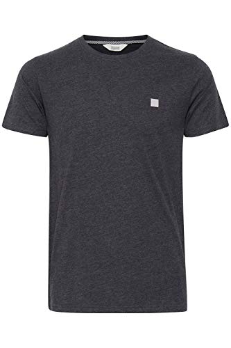 Solid Conni Herren T-Shirt Kurzarm Shirt aus Baumwolle mit Rundhalsausschnitt, Größe:M, Farbe:Dark Grey Melange (1940071) von Solid